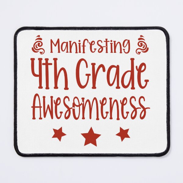 Item preview, Back to School Fourth Grade Awesome Inspirational Teacher 4th Grade Future World Creators Red Classroom designed and sold by AstralRadiance.