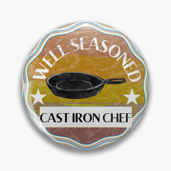 Item preview, Cast Iron Chef Well Seasoned designed and sold by CampK80.