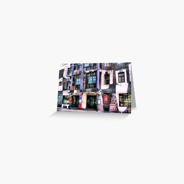 Hundertwasser Museum Greeting Card