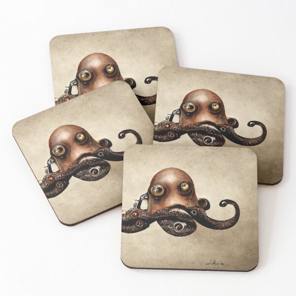 Item preview, Steampunk octopus 4 designed and sold by shaldoryn.
