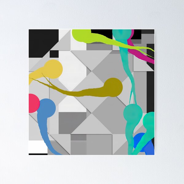 Item preview, Pattern in color trendy designed and sold by dKip-design.