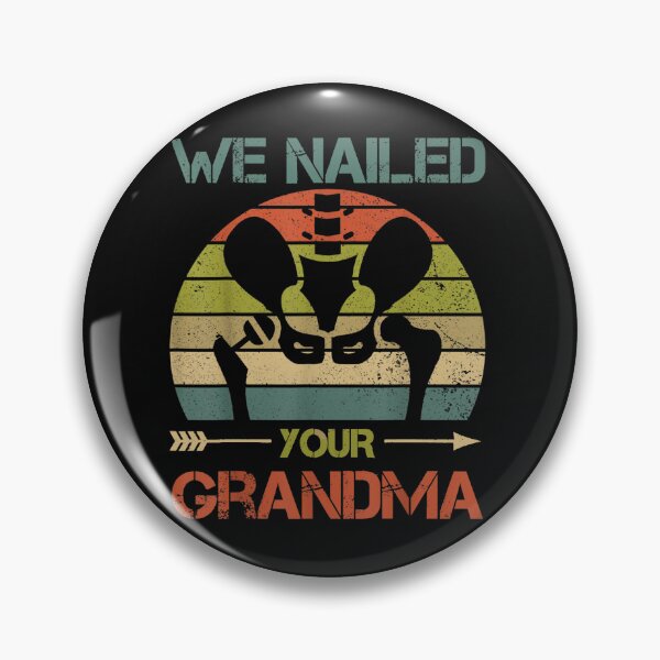 Item preview, We Nailed Your Grandma Scrub Tech - Ortho Hip Surgery  designed and sold by anes18.