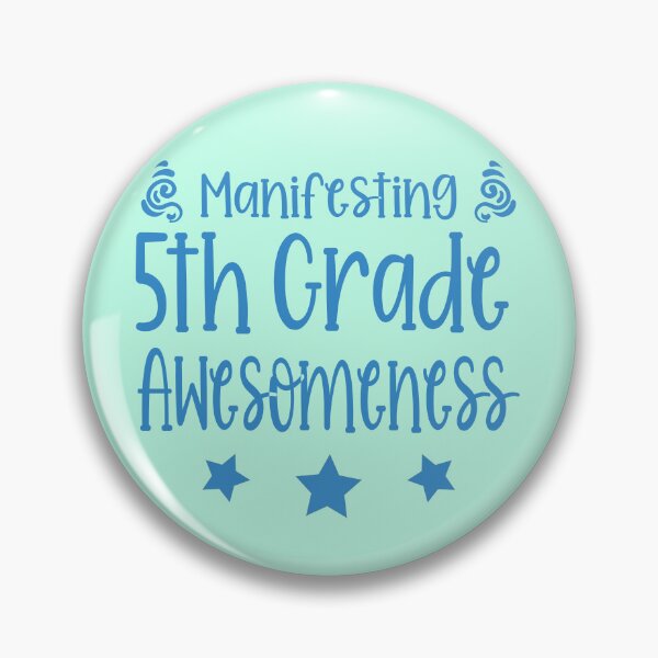 Item preview, Back to School Fifth Grade Awesome Inspirational Teacher 5th Grade Future World Creators Classroom Blue designed and sold by AstralRadiance.