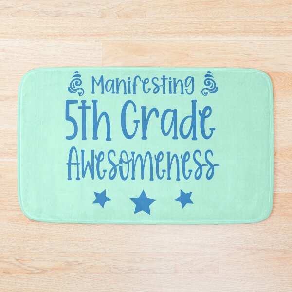 Item preview, Back to School Fifth Grade Awesome Inspirational Teacher 5th Grade Future World Creators Classroom Blue designed and sold by AstralRadiance.