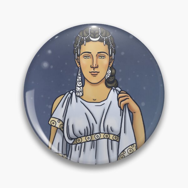 Item preview, Selanna - moon goddess Selene designed and sold by CloudyCreativa.