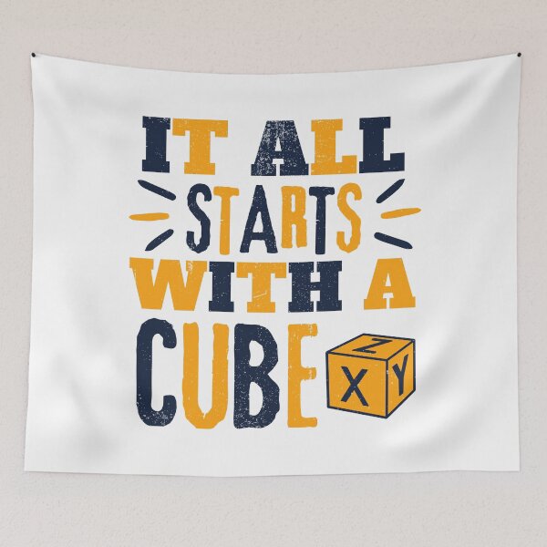 Item preview, It All Starts With A Cube - 3D Printing designed and sold by Printint.