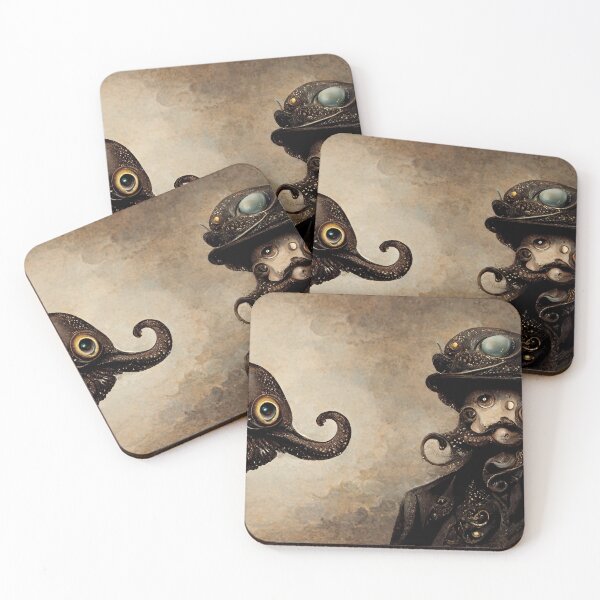 Item preview, Steampunk octopus 3 designed and sold by shaldoryn.