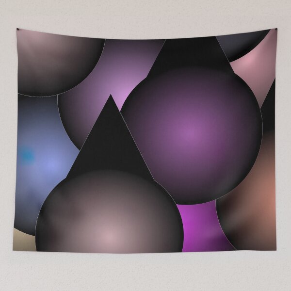 Item preview, Abstract drops in color trendy designed and sold by dKip-design.