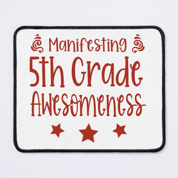 Item preview, Back to School Fifth Grade Awesome Inspirational Teacher 5th Grade Future World Creators Red Classroom designed and sold by AstralRadiance.