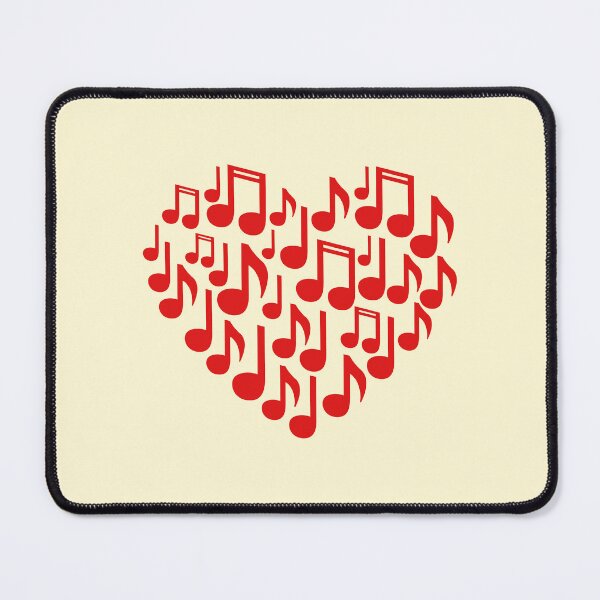 Aperçu de l'œuvre Coeur de musique créée et vendue par TAOR.