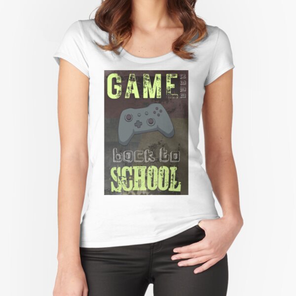 Game Over Back to School- Fun Cool Gamer Meme That Will Tickle Your  Joystick Essential T-Shirt for Sale by JuxtaJoy Studios