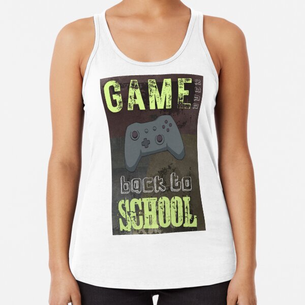 Game Over Back to School- Fun Cool Gamer Meme That Will Tickle Your  Joystick Essential T-Shirt for Sale by JuxtaJoy Studios