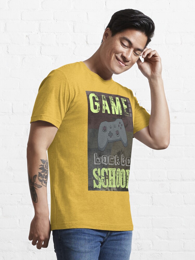 Game Over Back to School- Fun Cool Gamer Meme That Will Tickle Your  Joystick Essential T-Shirt for Sale by JuxtaJoy Studios