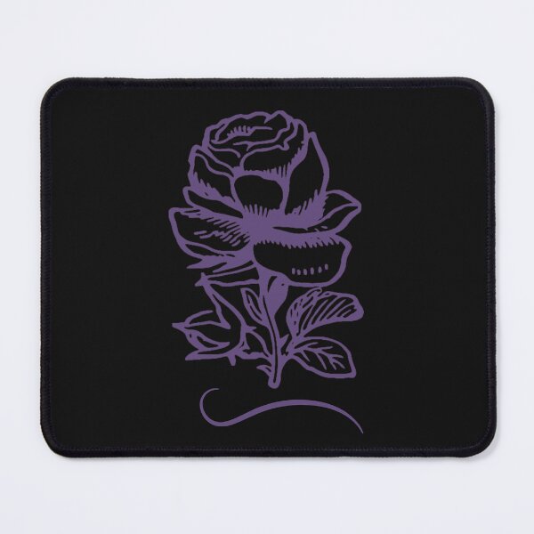 Item preview, Pretty Purple Line Rose designed and sold by HappyLifeCreate.
