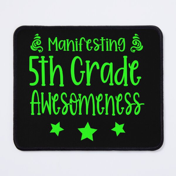 Item preview, Back to School Fifth Grade Awesome Inspirational Teacher 5th Grade Future World Creators Green Classroom designed and sold by AstralRadiance.
