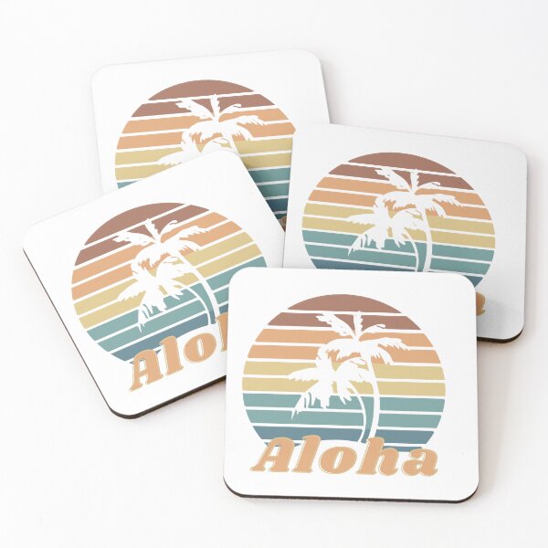 Item preview, Vintage Hawaii Sunset - Aloha - BEACH LOVE - Sunset Chaser designed and sold by Sun Sand & Sea Art.