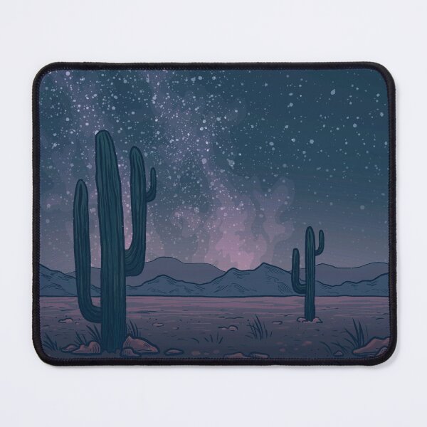 Item preview, Desert Moon | Digital Illustration designed and sold by Jackie Van Ryn.
