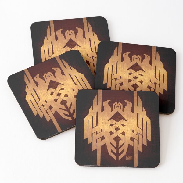 Item preview, Dragon Age: Golden Hawke Family Crest designed and sold by ArcaneFeathers.
