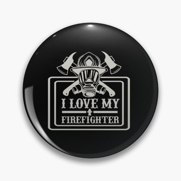 Item preview, I Love My Firefighter designed and sold by ThisIsMugLife.