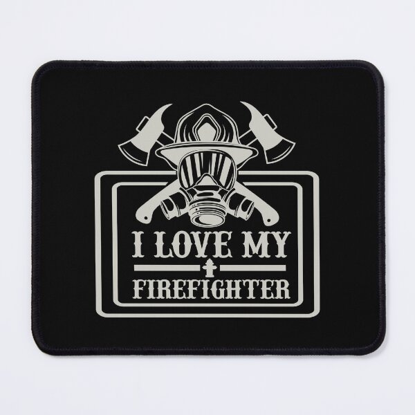Item preview, I Love My Firefighter designed and sold by ThisIsMugLife.