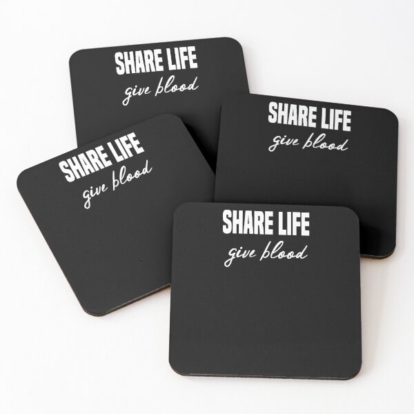 Item preview, Share Life Give Blood  designed and sold by JustBeeAwesome.