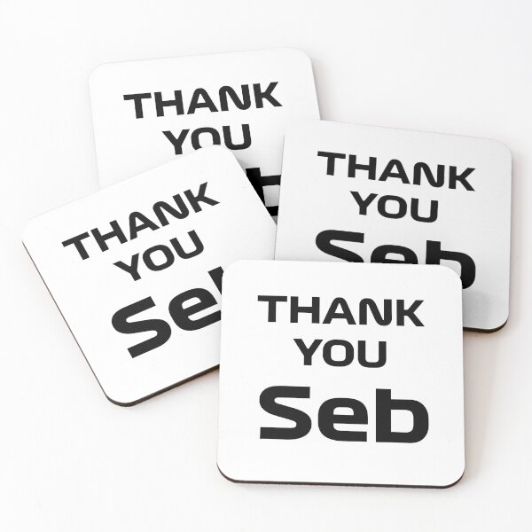 Item preview, Thank You Seb designed and sold by BubbleManShop.