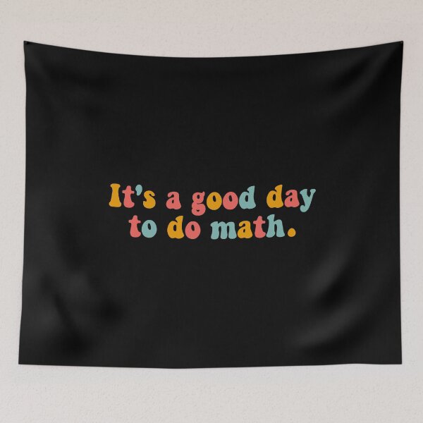 Item preview, It's A Good Day To Do Math - Funny Math designed and sold by T-shirt For You.