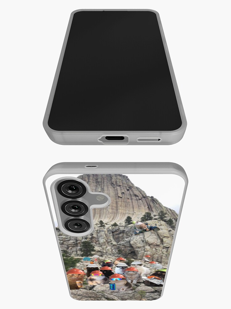 Thumbnail 3 of 4, Samsung Galaxy Phone Case, Crew Photo Phone Case designed and sold by Catwithhardhat.
