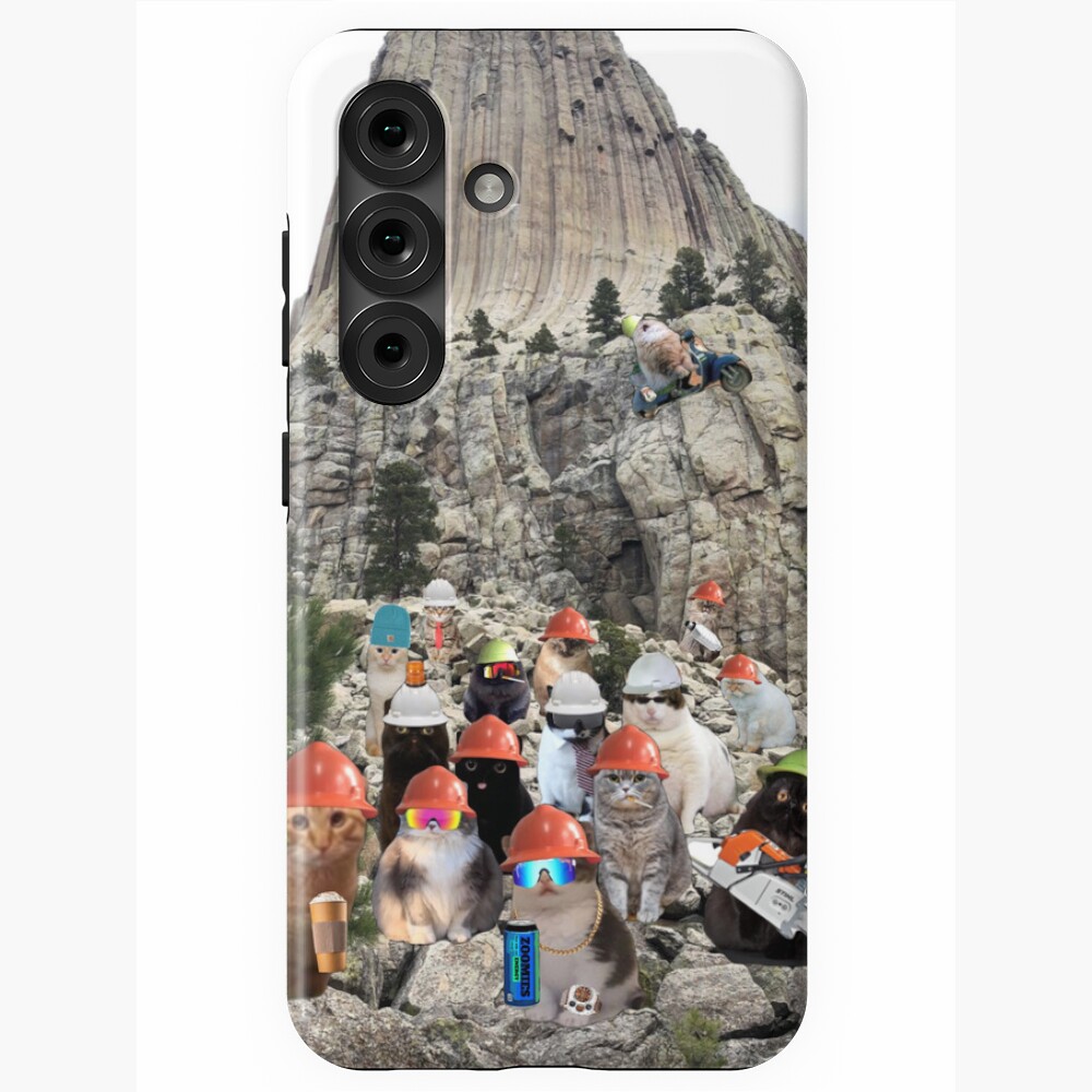 Item preview, Samsung Galaxy Tough Case designed and sold by Catwithhardhat.