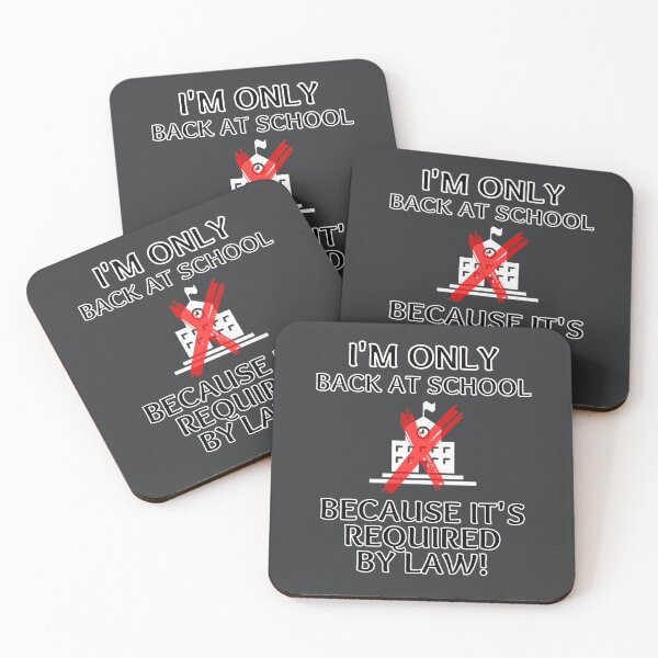 Item preview, I'm Only At School Because It's Required By Law Funny designed and sold by MojaveTradePost.