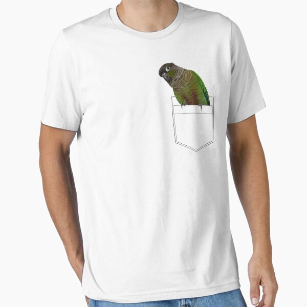 Item preview, Extremely Cute Conure Sitting in Your Pocket! designed and sold by bubio.