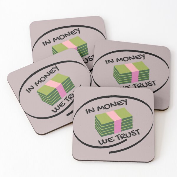 Item preview, In money we trust cash dollar signs currency crypto rich designed and sold by to-esu.