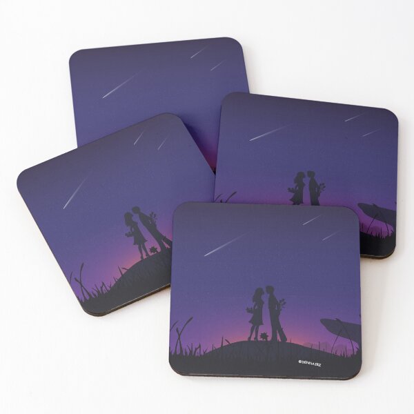 Item preview, Couples Silhouettes  Romantic Night Safari designed and sold by dennaibz.