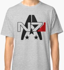 Camiseta clásica Camiseta Mass Effect N7 Alliance