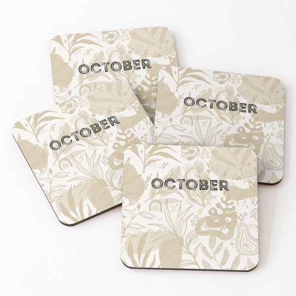 Item preview, Floral October, October Anniversary, October Birthday, Floral October Designs- designed and sold by bartdesigner.
