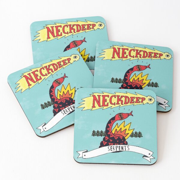 Item preview, Neck Deep - Serpents designed and sold by Ugly Bugs.