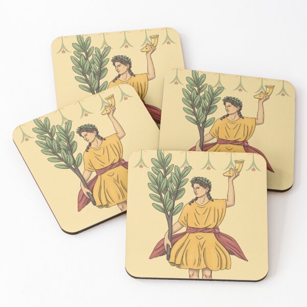 Item preview, Roman Lar - guardian deity of the crossroads designed and sold by CloudyCreativa.