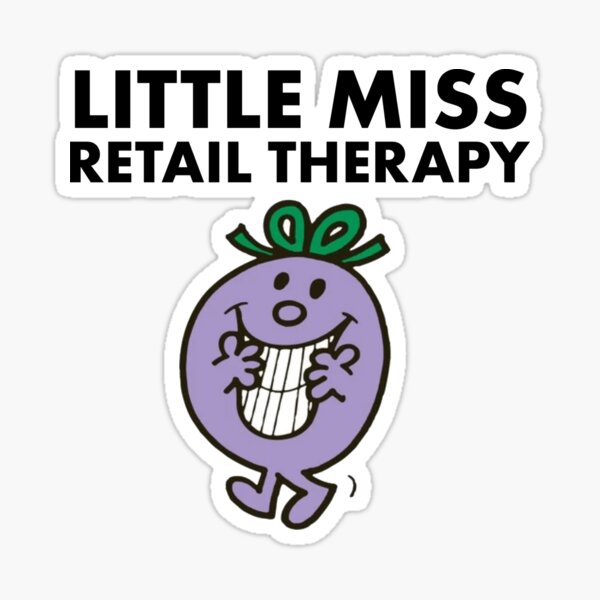 Item preview, little miss retail therapy  designed and sold by pnkrose.