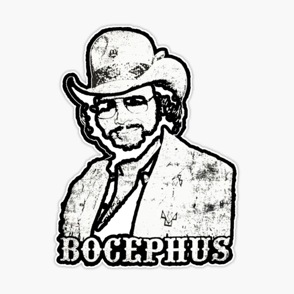 Bocephus - Hank Williams Jr Cool Gifts For Men Womens Kids T-Shirt by  Notorious Artist - Fine Art America