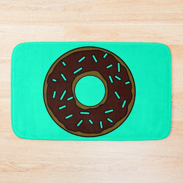 Item preview, Chocolate Donut with Mint Sprinkles designed and sold by UsumStudy.