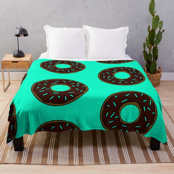 Item preview, Chocolate Donut with Mint Sprinkles designed and sold by UsumStudy.