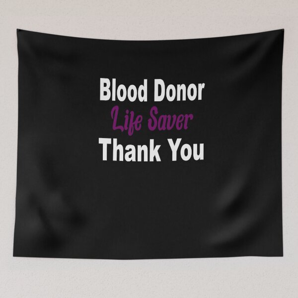 Item preview, Blood Donor Life Saver Thank you designed and sold by JustBeeAwesome.