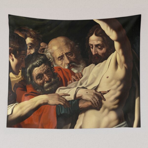 Item preview, The Doubting Thomas | Abraham Janssens | 1615 Renaissance Gospel Biblical Jesus Christ Art designed and sold by CJET.