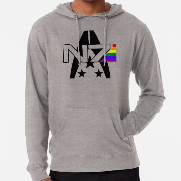 Item preview, Mass Effect N7 Alliance Gay Pride Tee designed and sold by Prototypicality.