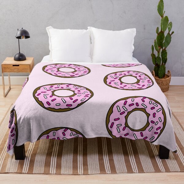 Item preview, Strawbarry Donut with Pink and White Sprinkles designed and sold by UsumStudy.