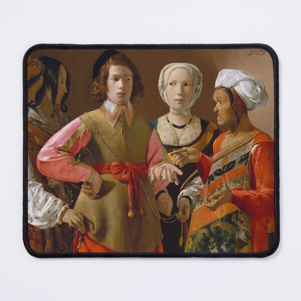 Item preview, The Fortune Teller | Georges de La Tour | 1630 Renaissance Art designed and sold by CJET.