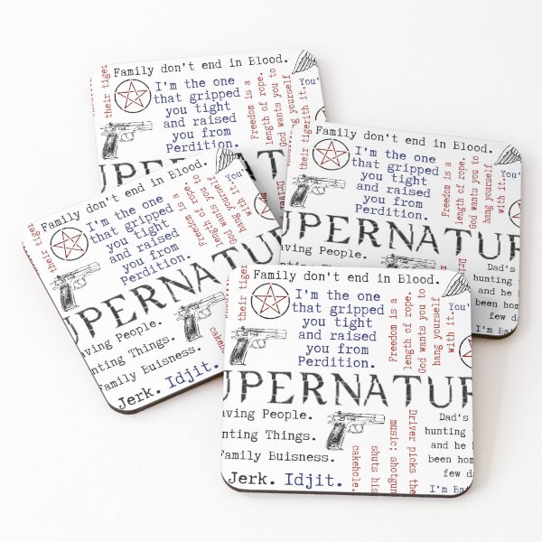 Item preview, Supernatural Quote Collage designed and sold by Adia Rose.