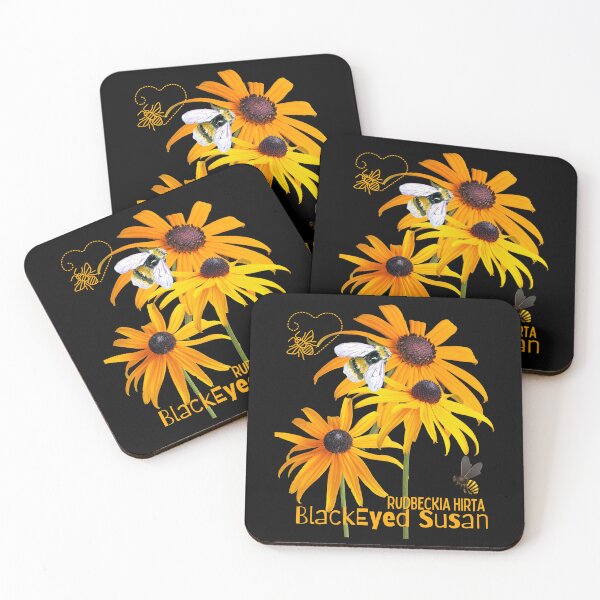 Item preview, Black Eyed Susans Colorful Eco-Friendly Design designed and sold by EarthArtDesigns.