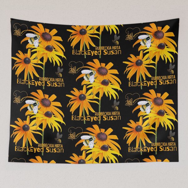 Item preview, Black Eyed Susans Colorful Eco-Friendly Design designed and sold by EarthArtDesigns.