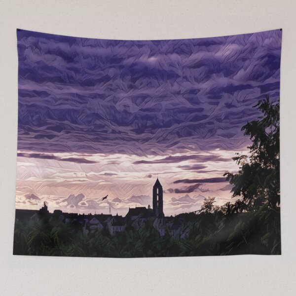 Item preview, Bell tower at sunset designed and sold by Annew21.